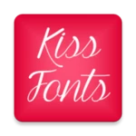 Logo of Kiss Free Font Theme android Application 